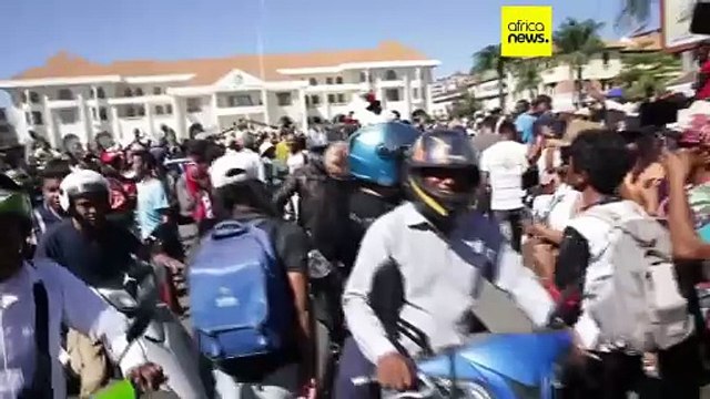 Madagascar's president says he fled the country in fear for his life, refuses to resign