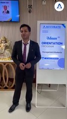 Diksharambh Orientation 2025 – Accurate Group of Institutions ✨The Diksharambh Orientation Progr