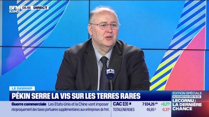 Le débrief de l'actu : Pékin serre la vis sur les terres rares - 14/10