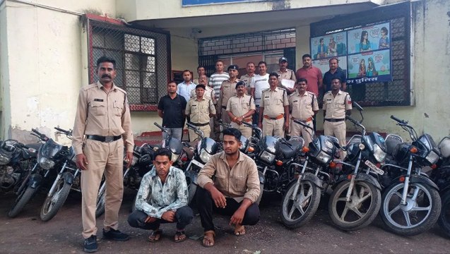 तीर्थनगरी से बाइक चुराने वाला शातिर बदमाश आरोपी अनिल गिरफ्तार