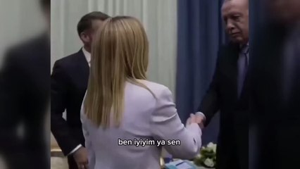 Erdoğan ile Meloni arasında gülümseten diyalog: Sigarayı bıraktırmam lazım
