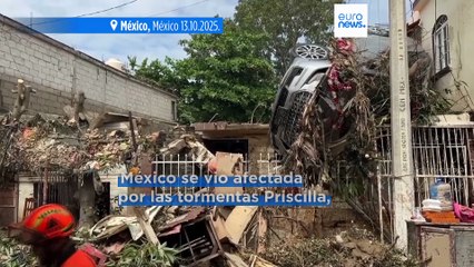 Con unas 100.000 viviendas afectadas, México acelera la búsqueda de desaparecidos por las lluvias