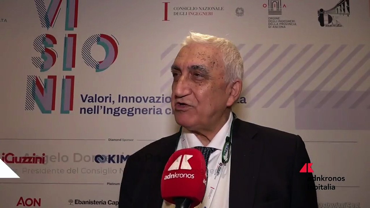 Angelo Domenico Perrini, Presidente Consiglio Nazionale Ingegneri ‘riforma professioni momento decisivo per ingegneri'