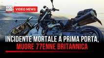 Incidente mortale a Prima Porta, muore 77enne britannica