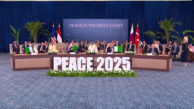 Trump elude posicionarse sobre un Estado palestino: Hablamos de reconstruir Gaza