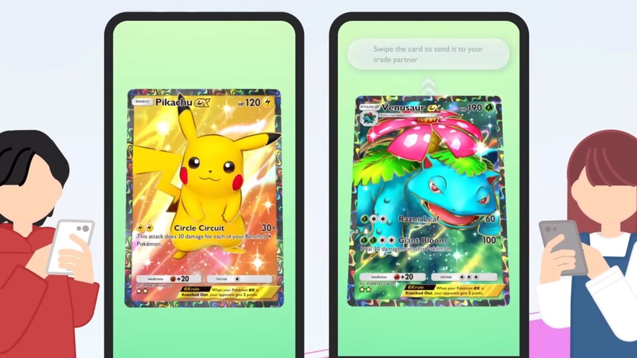 Pokémon TCG Pocket stellt Jubiläums-Update mit besserer Tauschfunktion vor