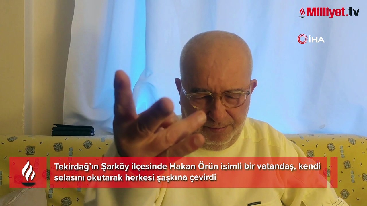 Kendi selasını okutan adam şaşkına çevirdi! ‘Ca...