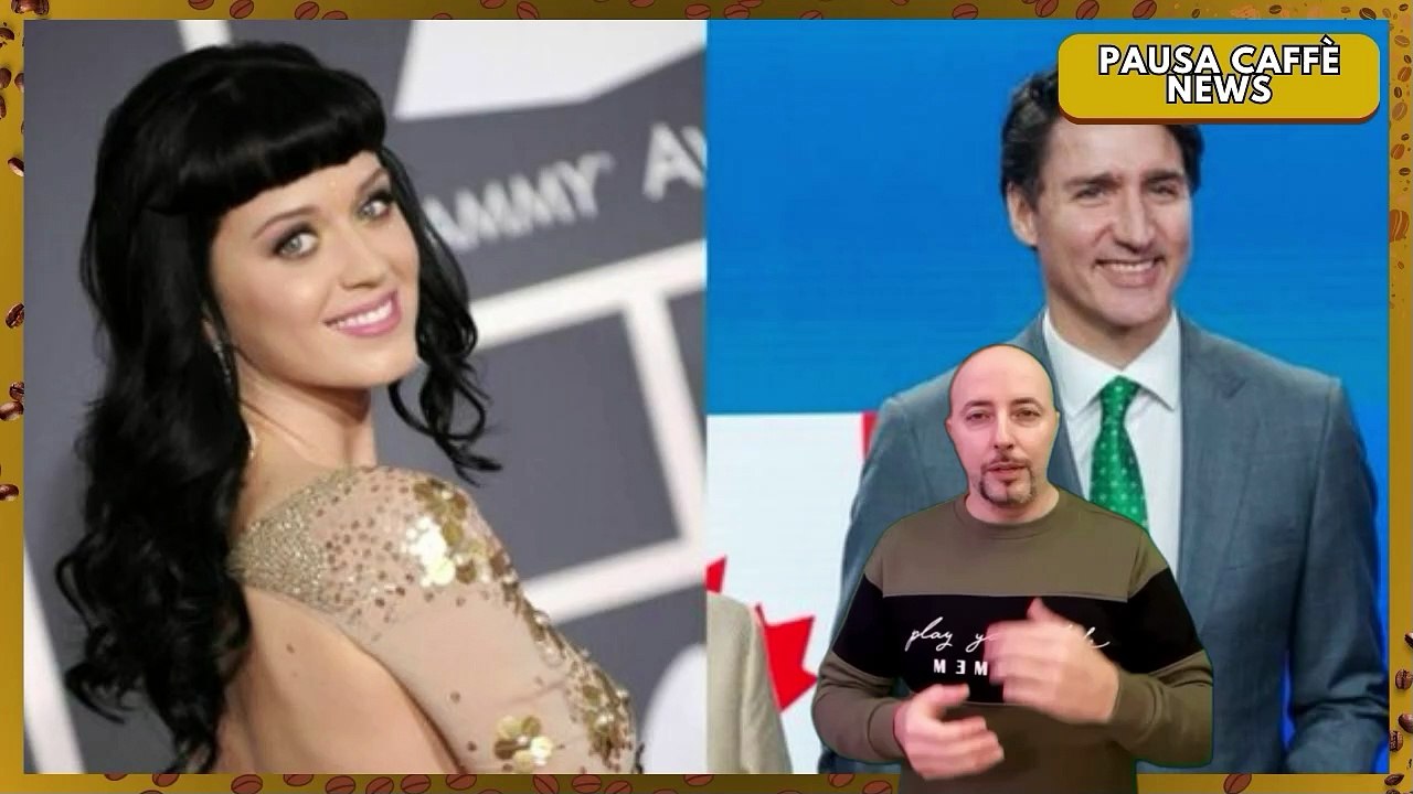 Scatti bollenti sullo yacht tra Katy Perry e Justin Trudeau è scoppiato l’amore