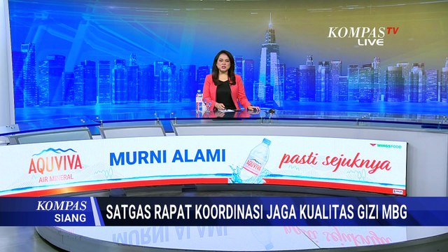 Satgas MBG Blora Gelar Rapat dengan Ahli Gizi, Pastikan Menu Sesuai Standar Nasional | KOMPAS SIANG
