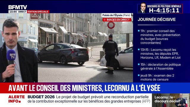 Le premier conseil des ministres du gouvernement Lecornu II va bientôt débuter