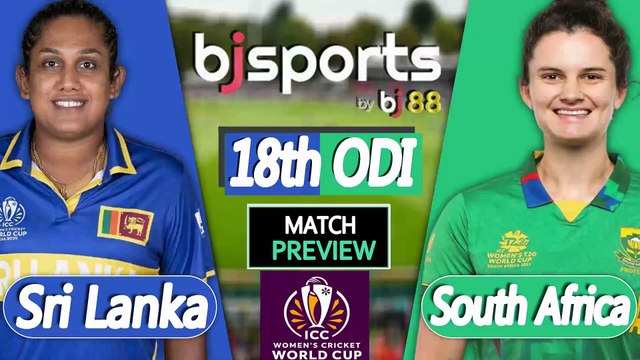 Women's World Cup 2025 | Sri Lanka Women vs South Africa Women 18th ODI Match Preview |