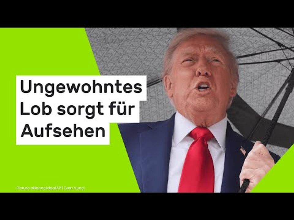 Donald Trump: Ungewohntes Lob von Biden und Co. sorgt in Washington für Aufsehen