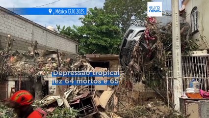 México acelera a busca por desaparecidos devido às chuvas