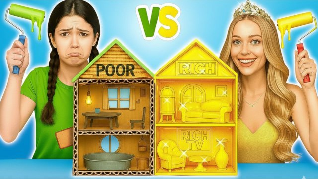 Relooking de chambre pour PAUVRES vs RICHES ! Le duel ultime de relooking secret de chambre