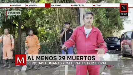 Veracruz vive graves inundaciones en colonias como Las Gaviotas y Las Naranjas