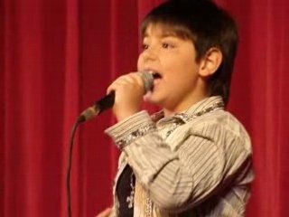 Only 8 y.o. singer-Alexandar sings "L. Armstrong" - part 1