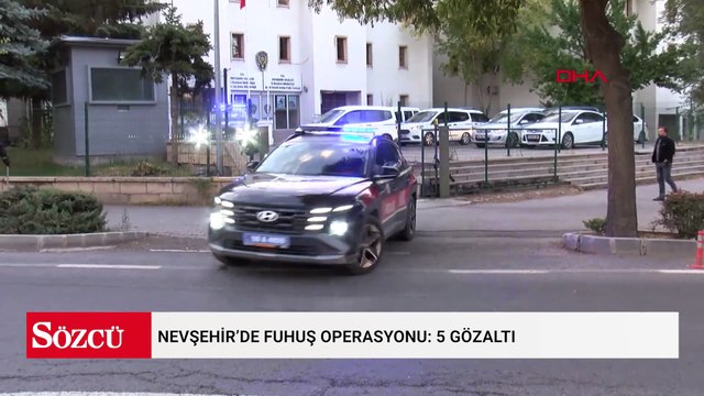 Nevşehir’de fuhuş operasyonu: 5 gözaltı
