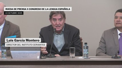 La tensión entre García Montero y Muñoz Machado al inicio del Congreso de la Lengua