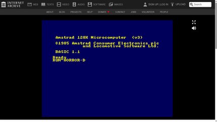 Horror Demo (AMSTRAD CPC)