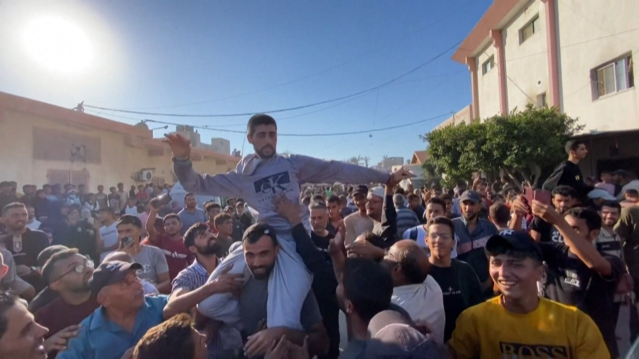 Gaza en liesse au retour des prisonniers palestiniens