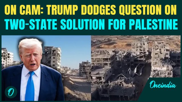 Trump IGNORES Question on Palestinian Statehood; DECLARES ‘Not Talking Two-State Or Single State’