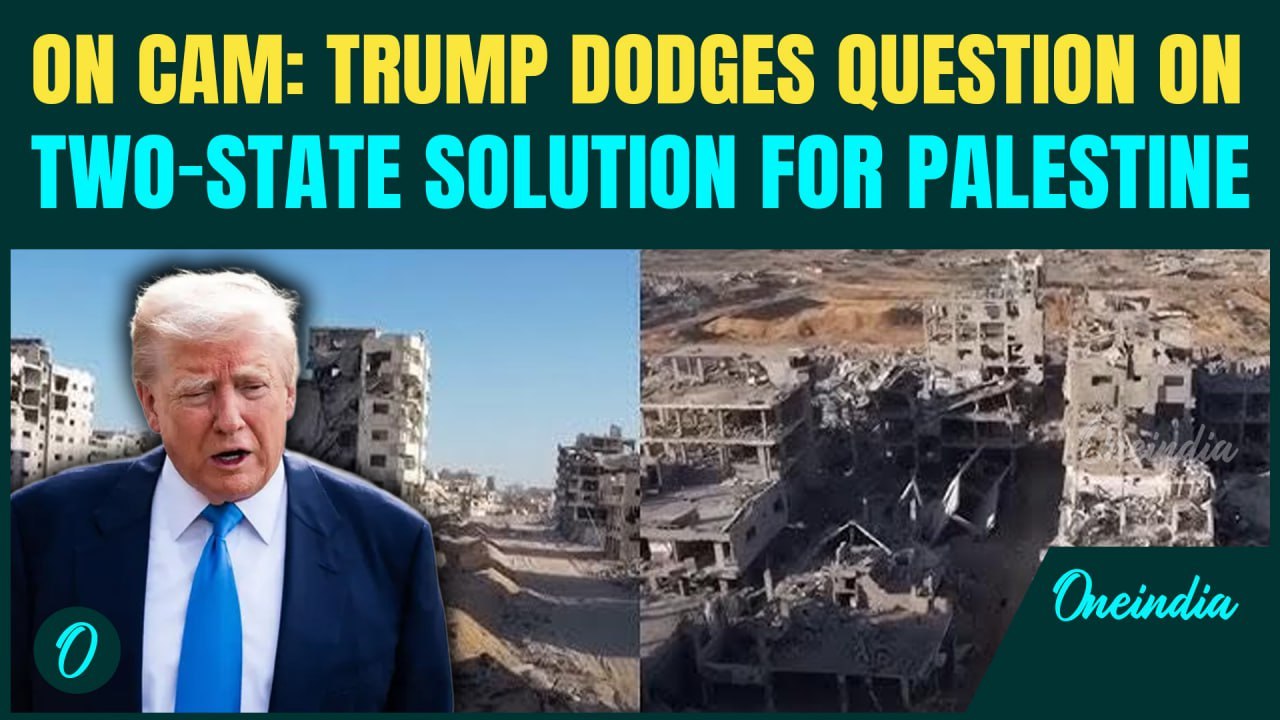 Trump IGNORES Question on Palestinian Statehood; DECLARES ‘Not Talking Two-State Or Single State’