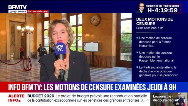 Motions de censure: Céline Calvez (Ensemble) veut avoir “l’opportunité d’examiner et de discuter le budget