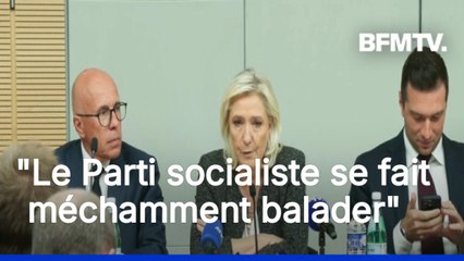 Budget, retraites, censure: le point de Marine Le Pen et Jordan Bardella