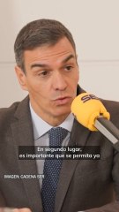 Sánchez, sobre Gaza: "Tenemos que convertir el alto el fuego en paz"