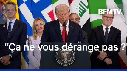 Donald Trump qualifie de “belle jeune femme” Giorgia Meloni lors du sommet pour la paix en Égypte