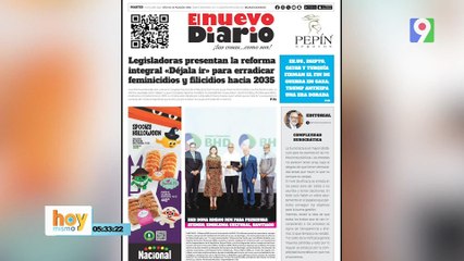 Titulares prensa dominicana martes 14 de octubre 2025 | Hoy Mismo