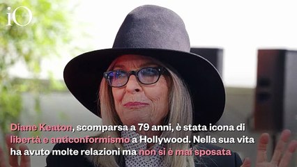 Il matrimonio secondo Diane Keaton e il “sì” mai pronunciato ad Al Pacino