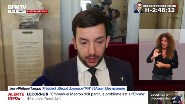 Jean-Philippe Tanguy (RN) dénonce “un budget qui fait les poches des classes moyennes et des entreprises