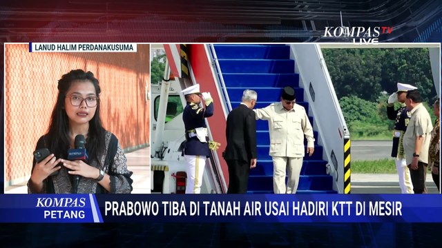 Terbaru! Presiden Prabowo Tiba di Tanah Air Usai Hadir KTT Perdamaian Gaza, Bahas Apa Saja?