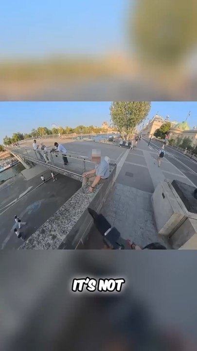 Skaters, Be Careful! This Bridge View Terrifies Me!