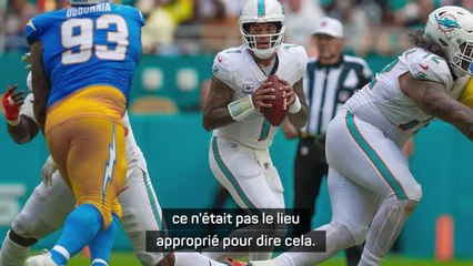 Dolphins - McDaniel recadre Tagovailoa après ses déclarations fracassantes