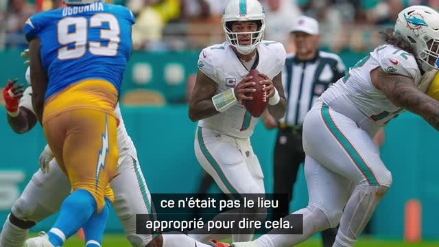 Dolphins - McDaniel recadre Tagovailoa après ses déclarations fracassantes