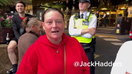 Earlier, I spoke to two women outside the Britannia Hotel in Canary Wharf, who were...