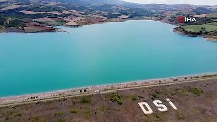 Bir barajın daha dibi göründü: Sular çekildi, adacıklar oluştu