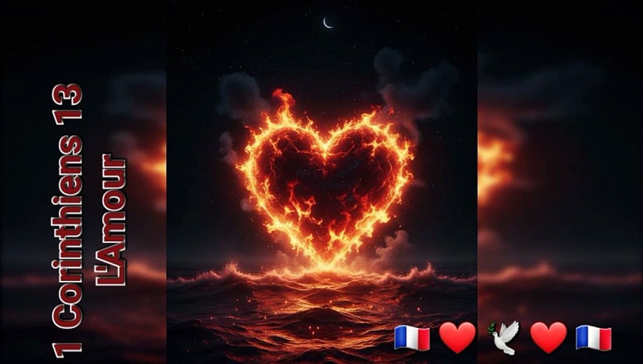 🇨🇵 1 Corinthiens 13 🇨🇵 ❤️🕊❤️ 🇨🇵 L'Amour #L'amour #Jezus #Jesus #Yeshuah #Yeshua #Isus