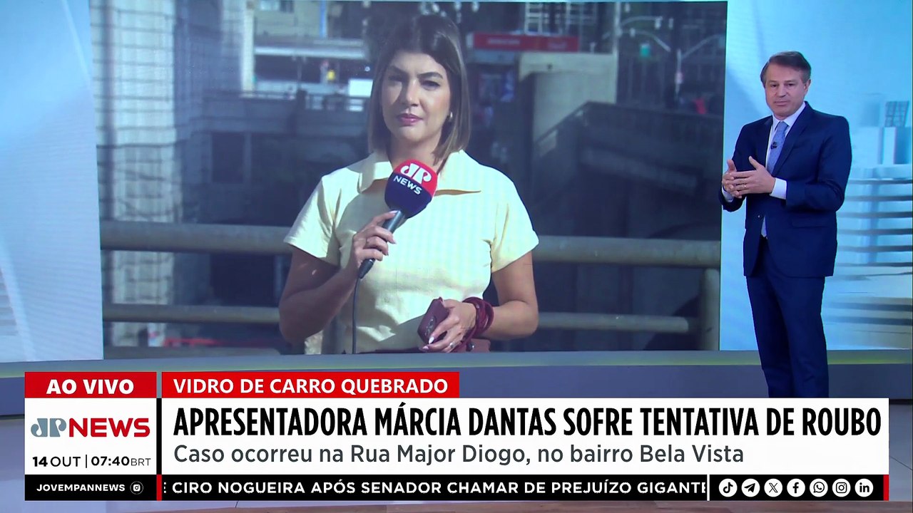 Márcia Dantas sofre tentativa de assalto em São Paulo