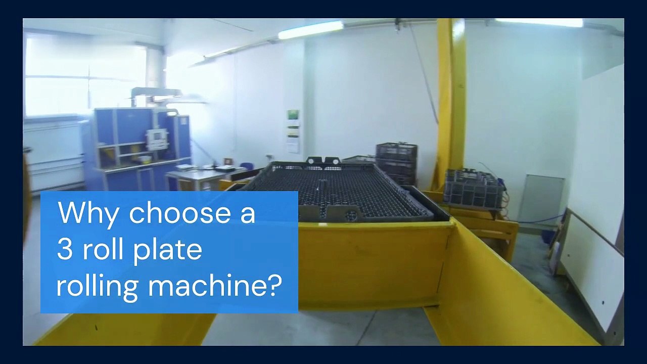 Benefits of Using a 3 Roll Plate Rolling Machine in Metal Fabrication