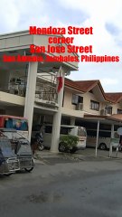 Mendoza Street corner San Jose Street in San Antonio, Zambales, Philippines