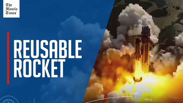 SpaceX launches Starship rocket to test reusable design