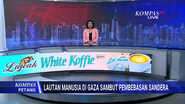 Warga Gaza Rayakan Gencatan Senjata, 2.000 Tahanan Palestina Dibebaskan | KOMPAS PETANG