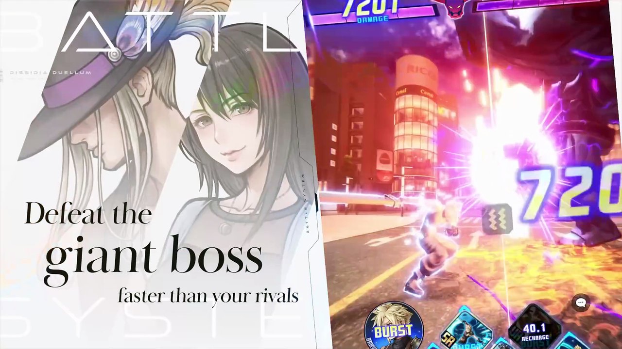 DISSIDIA DUELLUM FINAL FANTASY - Announcement Trailer