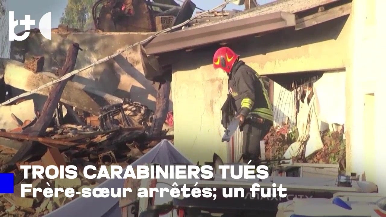 Trois carabiniers tués dans l'explosion d'une bonbonne de gaz près de Vérone, en Italie