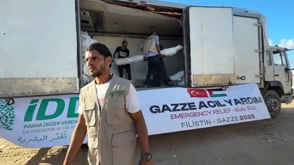 İDDEF, Ateşkes Sonrası Gazze’ye Çadır Ulaştırdı