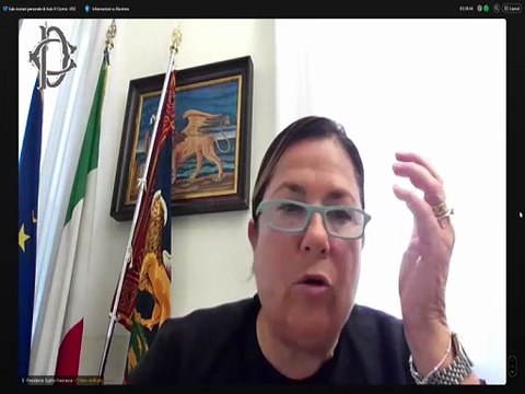 Roma - Agevolazione fiscale cultura – Audizione Presidente Sesta commissione consiliare Consiglio regionale Veneto Francesca Scatto (14.10.25)
