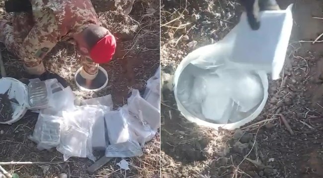 30 chili di hashish e uno di cocaina nascosti in deposito sotterraneo (14.10.25)